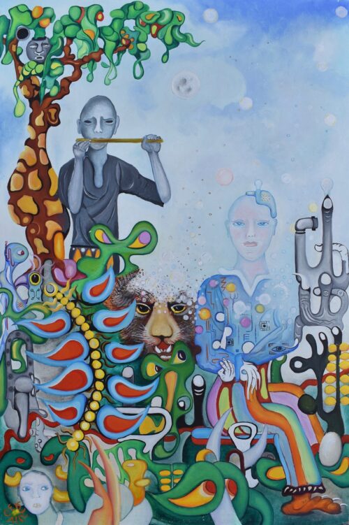 Trinity,oil on canvas, 36x24