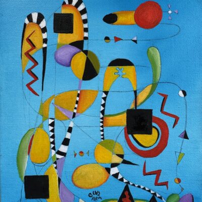 Automatic 3, 2024, oil on canvas, 10x8